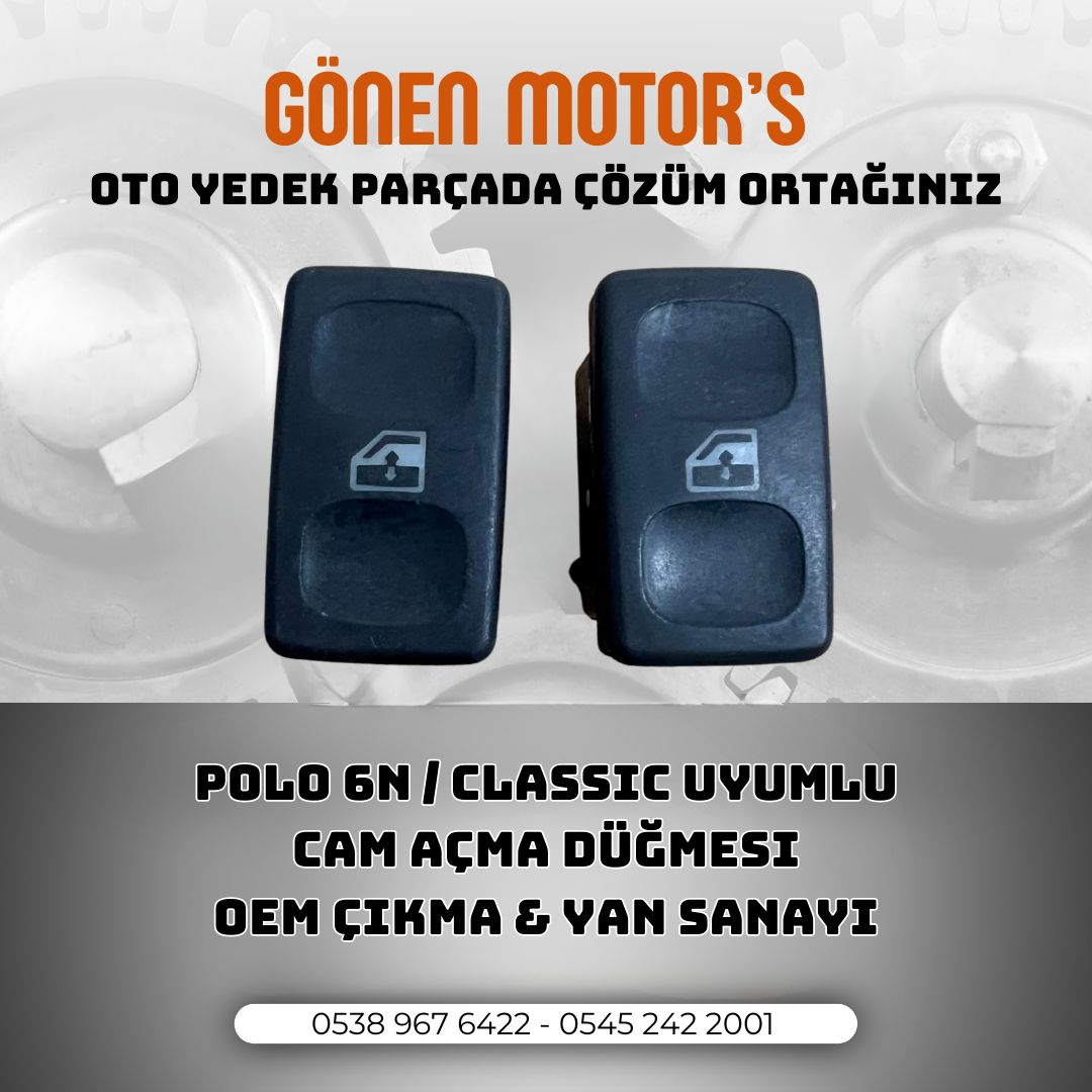 054 - POLO HB 6N / CLASSİC CAM AÇMA DÜĞMESİ